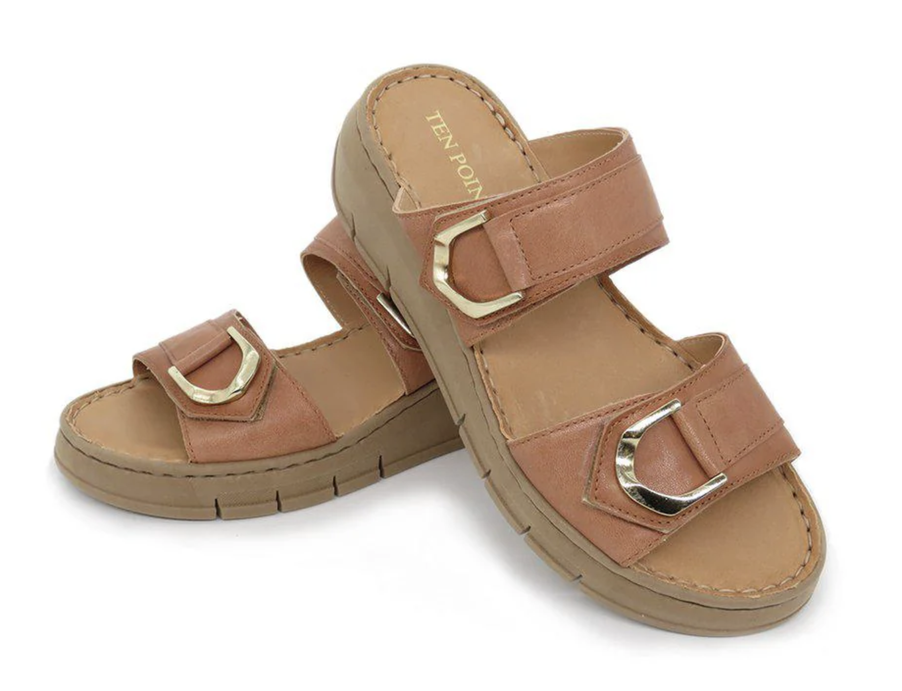 Ten Points Britta Light Brown Slider