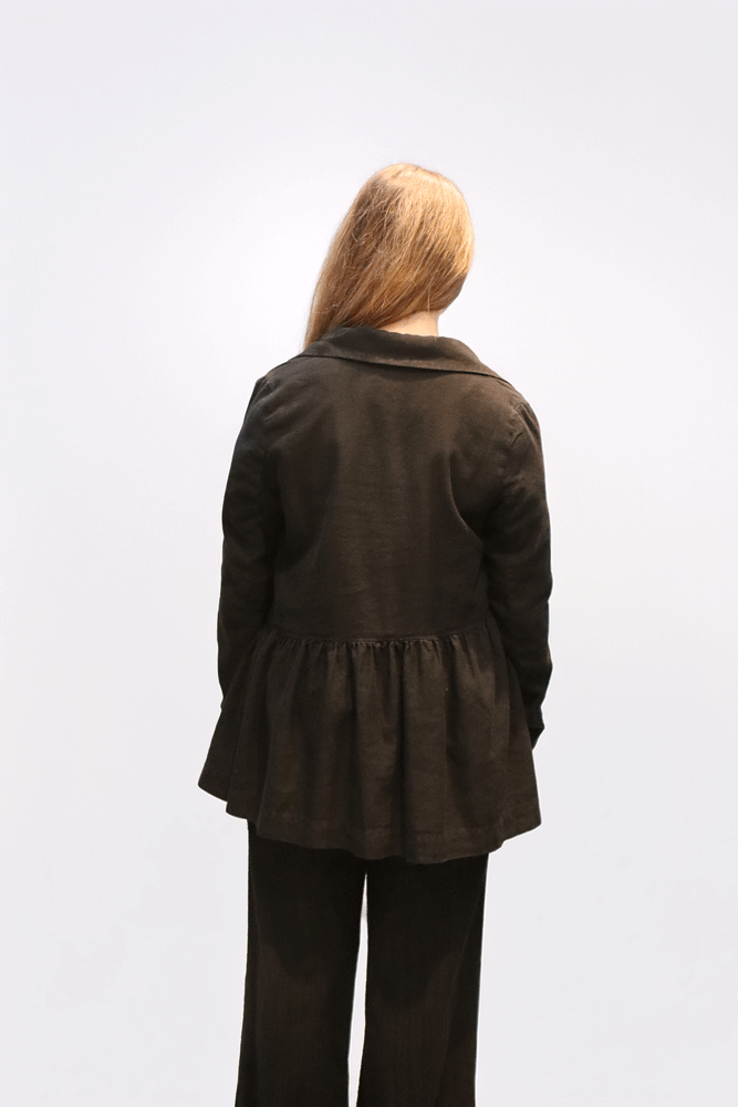 Amici by Baci Asyametric Jacket - Black