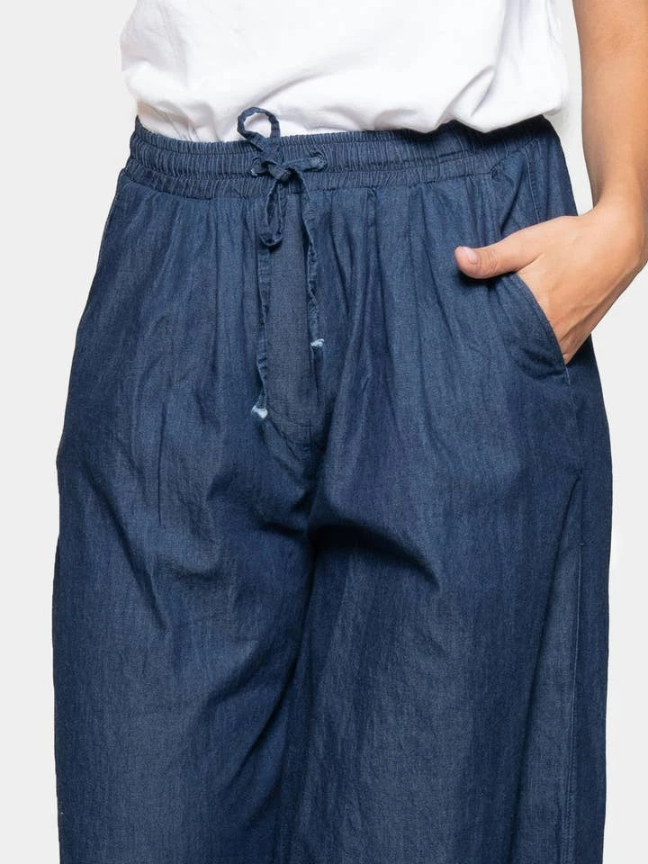 Amici by Baci Denim Cotton Culottes