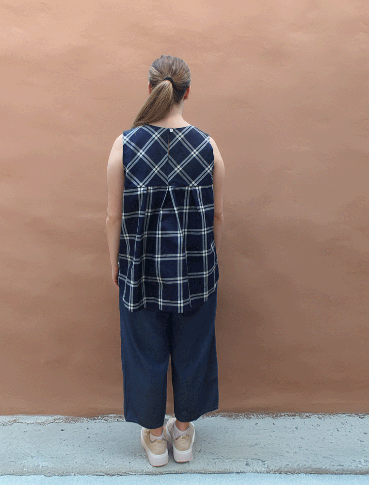 Amici by Baci Denim Cotton Culottes