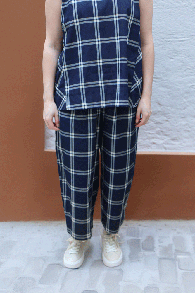 Amici by Baci Check Trousers