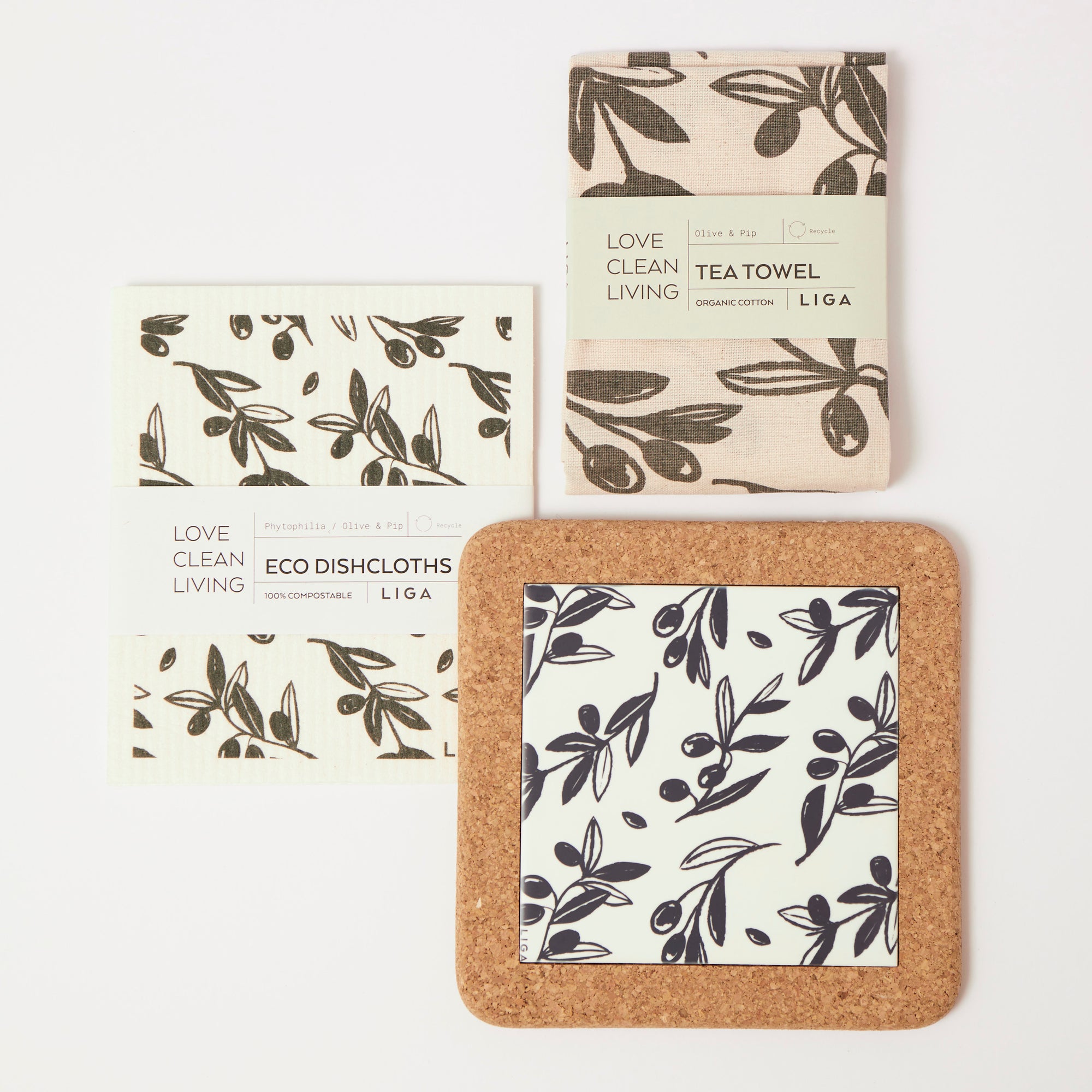 Liga Olive & Pip Tile Trivet