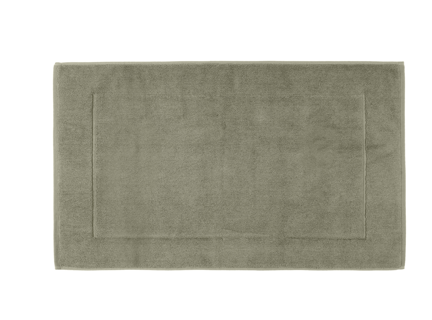 Haomy Textiles Grand Hotel Bath Mat - Linen Cotton - Kaki