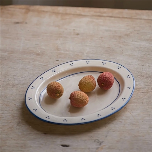 Morgan Wright The Breakfast Collection Small Platter Blue