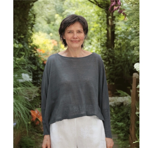 Pre Loved Mama B Kira L Linen Top - Lava