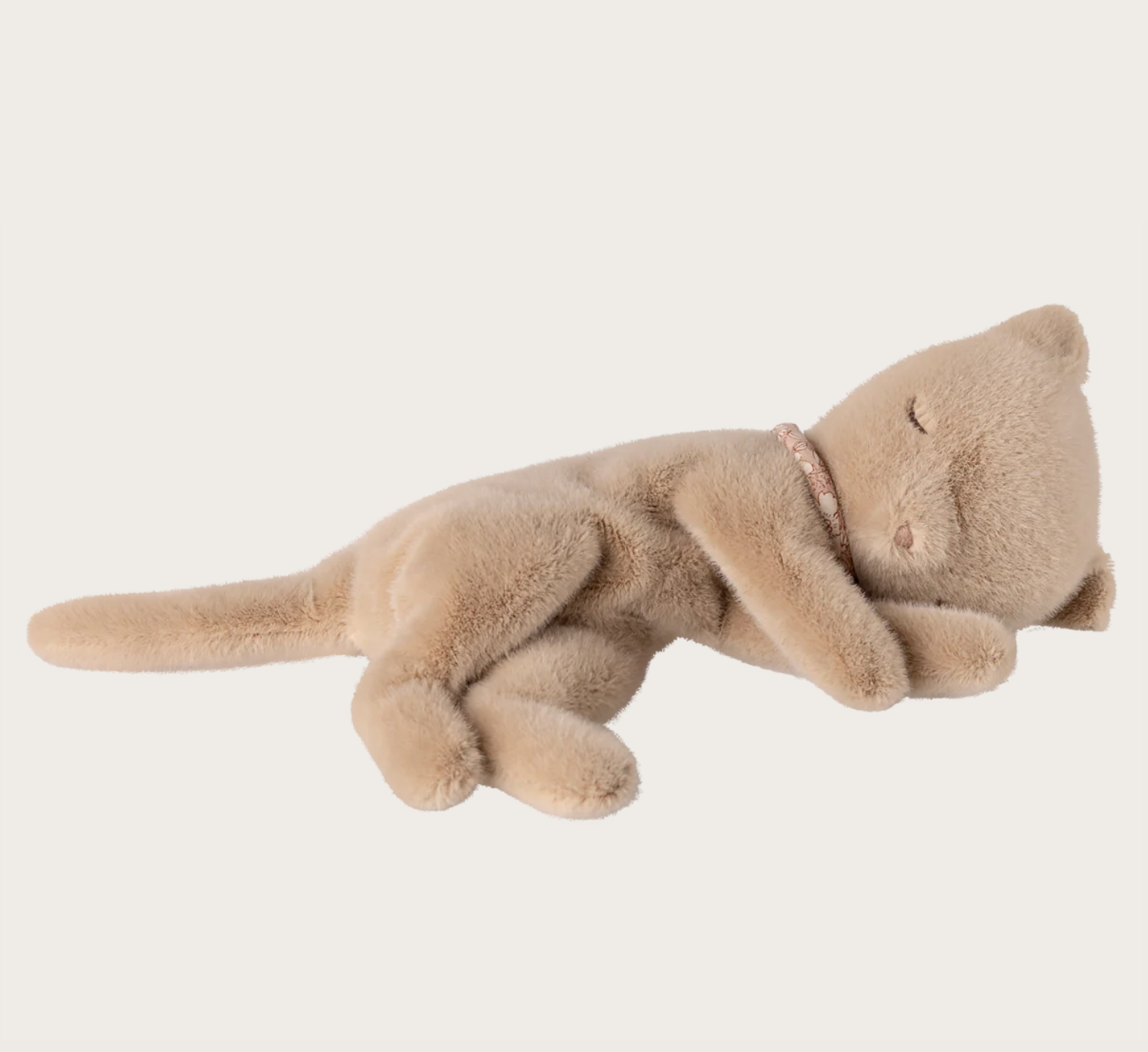 Maileg Sleeping Kitten - Peach