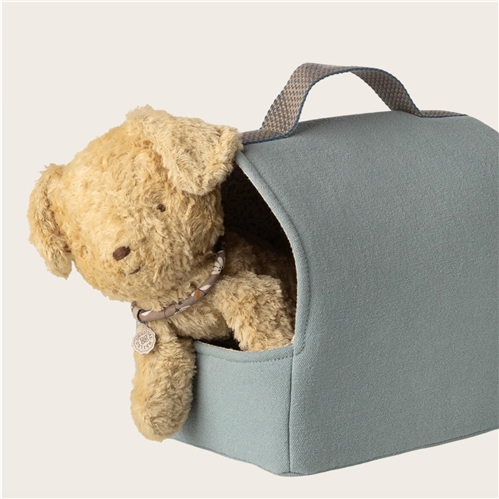 Maileg Pet Carrier  - Dusty Blue