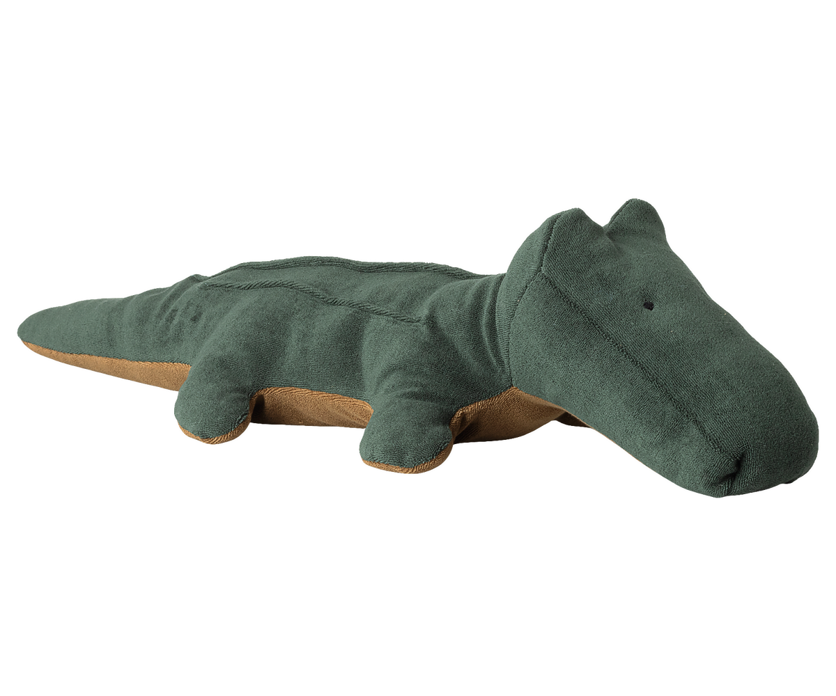 Maileg Denmark Safari Friends Big Crocodile - Forest Green