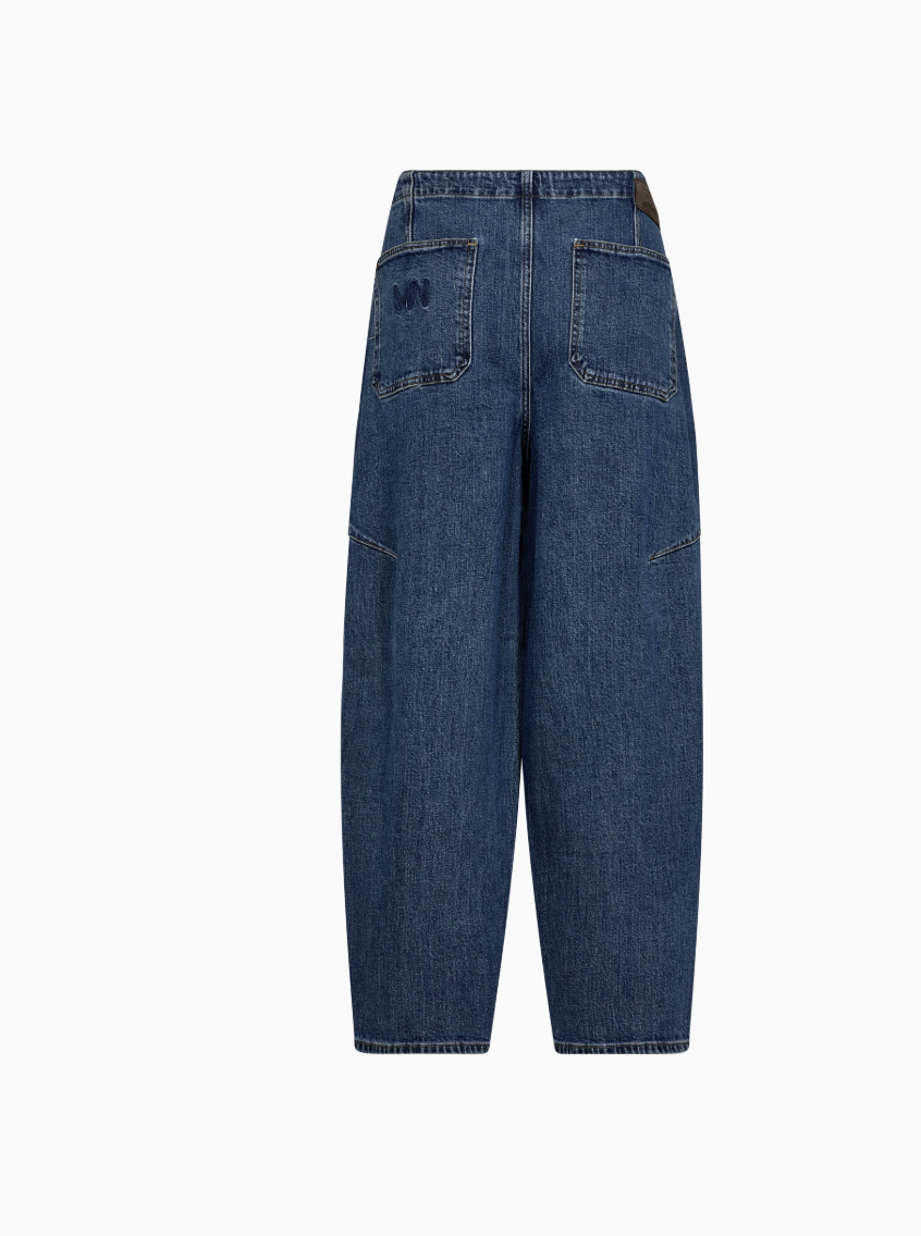 Mos Mosh Rosy Galleon Jeans - Mid Waist -  Blue