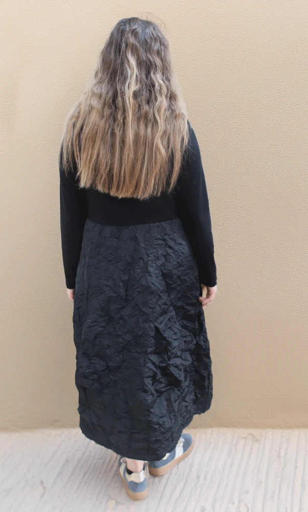 Mama B Tima Dress - Nero