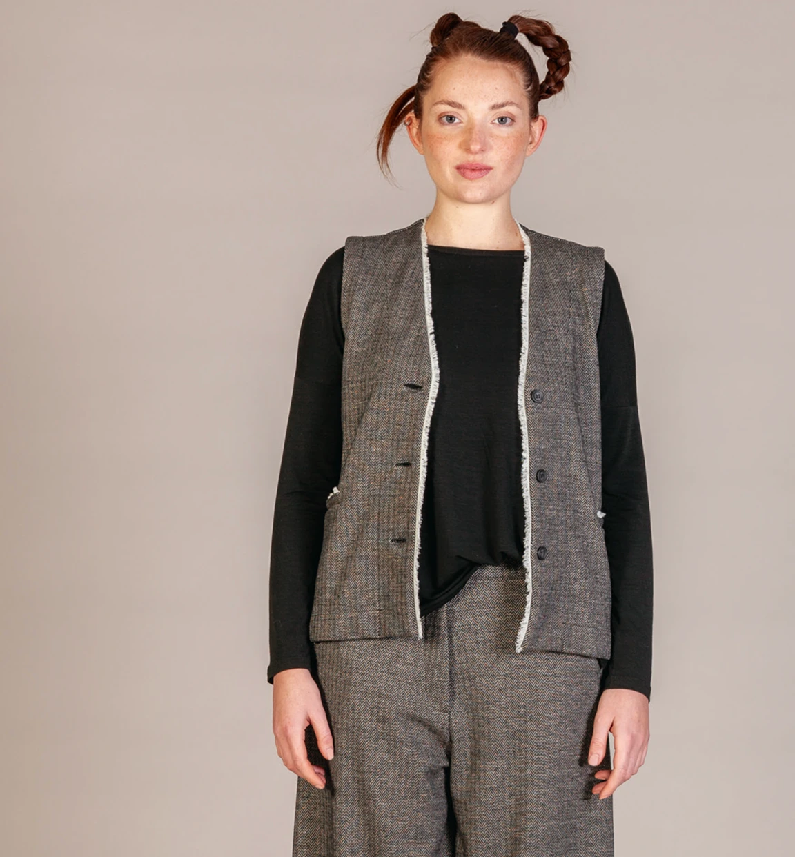 Mama B Genny Gilet - Nero