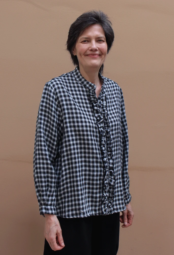 Mama B  AMELIA S SHIRT- Nero Check