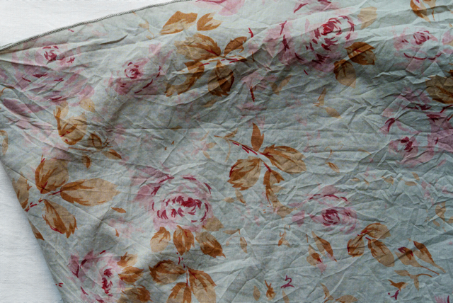 Les Ours Roberts Trousers - Sage Flowers