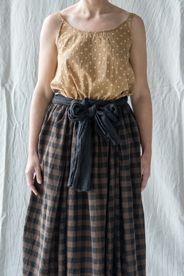 Les Ours Gina Skirt - Chocolate Squares