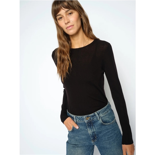 Mos Mosh Bouch Round Neck Fine Knit