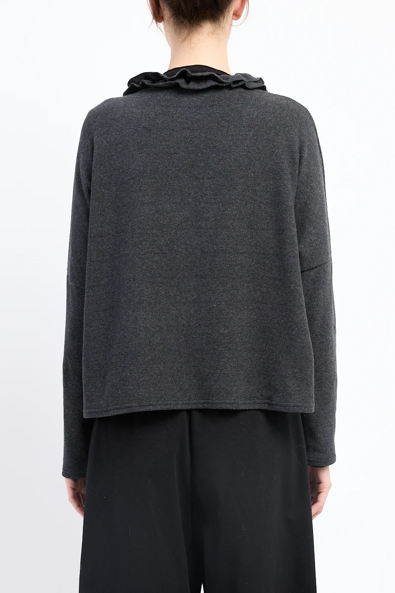 Neirami Cardigan - Carbon Ruches