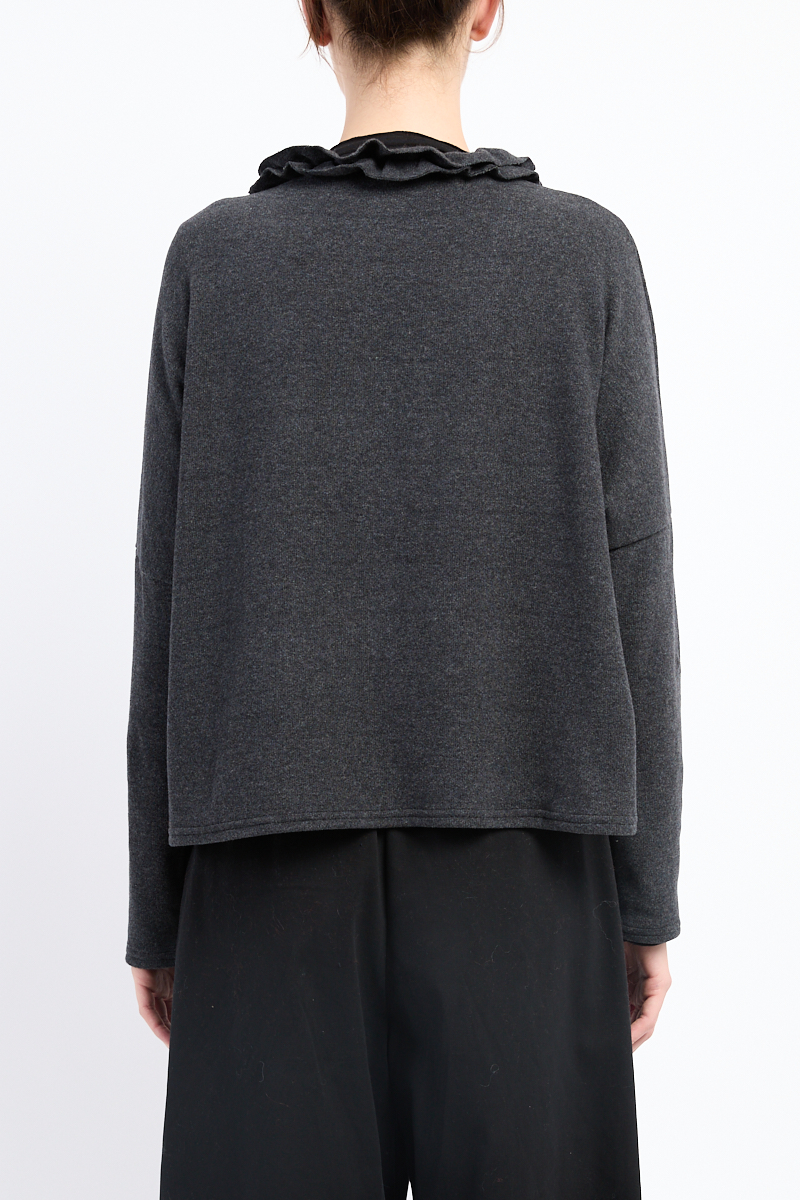 Neirami Cardigan - Carbon Ruches
