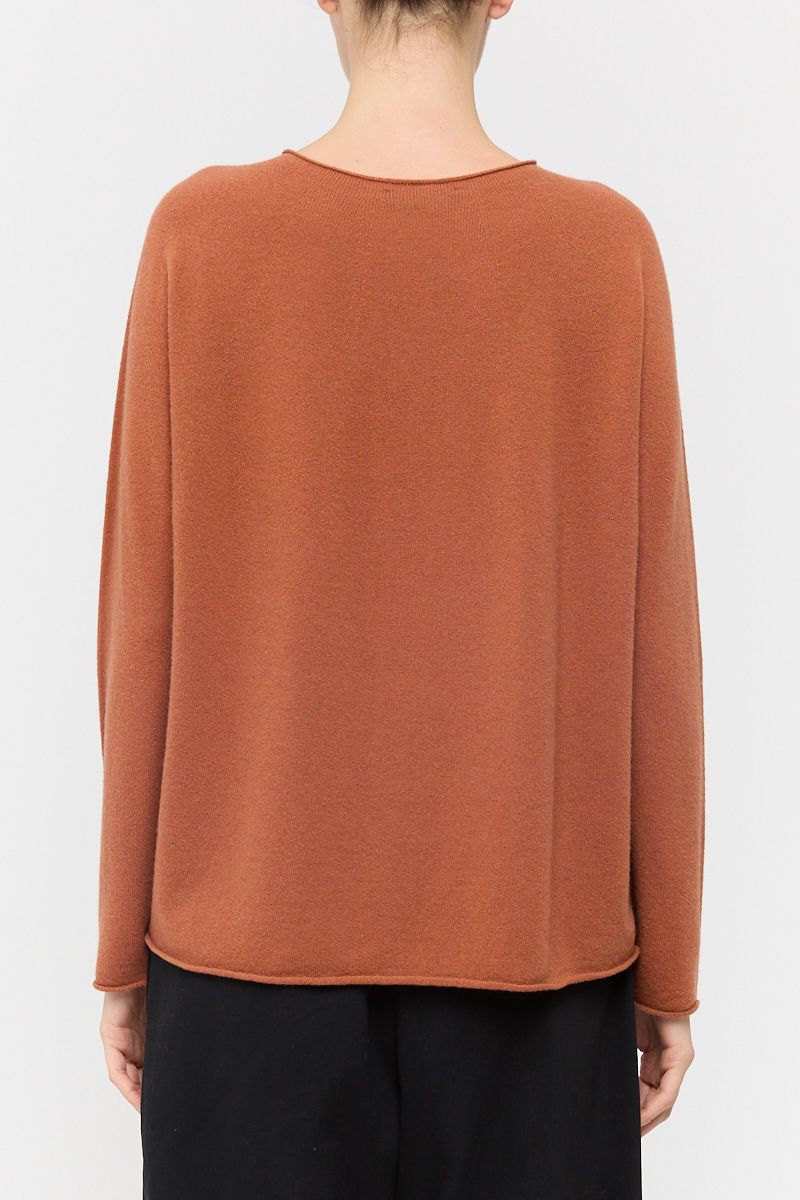 Neirami Merino Jumper - Burnt Toffee