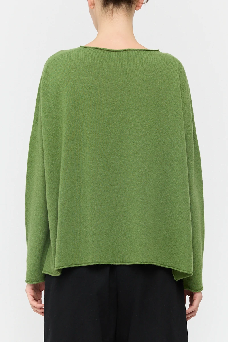 Neirami Merino Jumper - Steppa - Grass Green