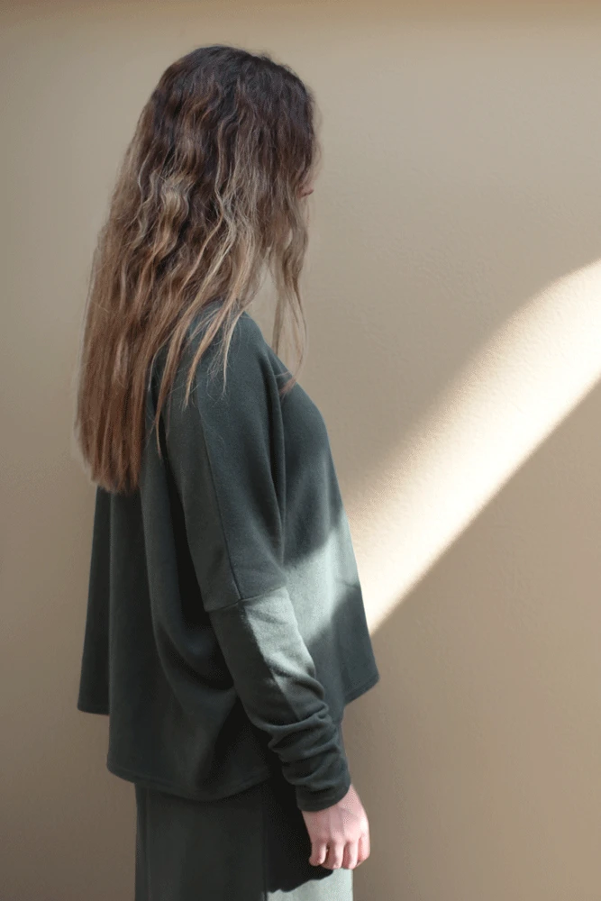 Neirami Soft Basic Jumper - Forest