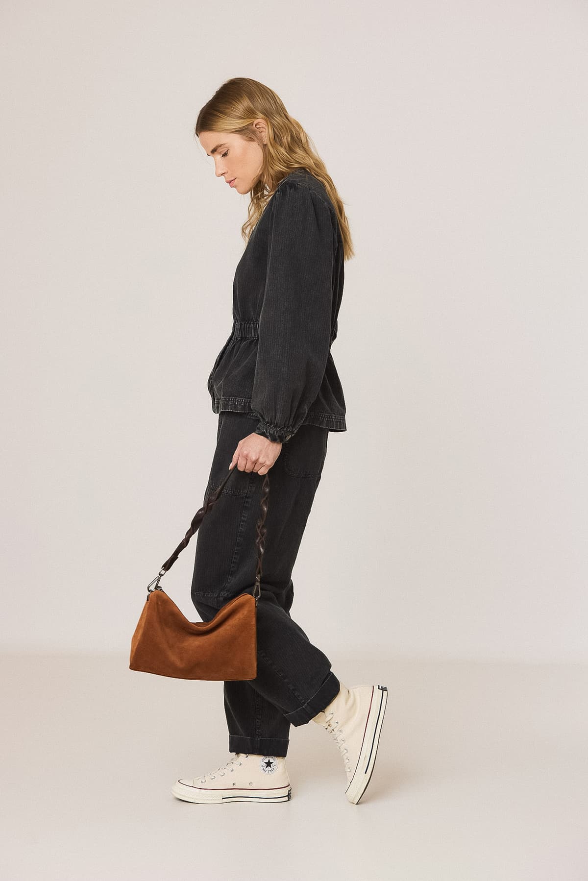 Indi & Cold Black Cotton Jacket