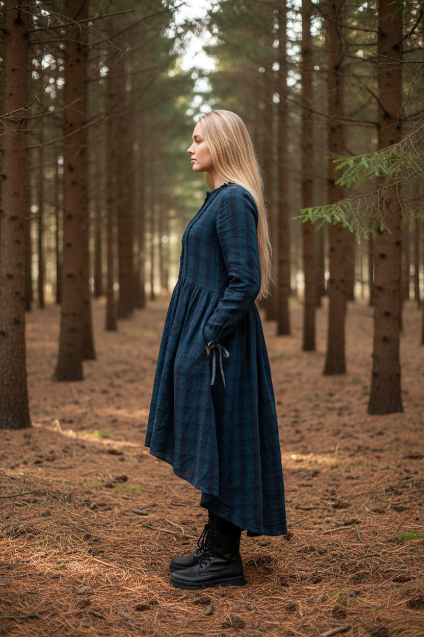 Ewa i Walla Sally Checked Dress