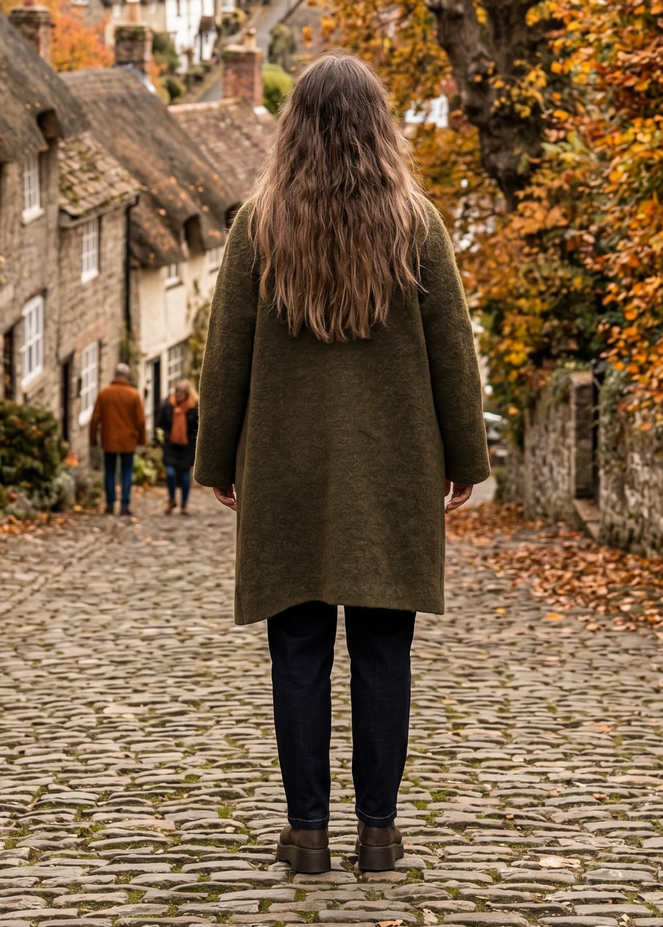 GR Nature Johanna Coat - Green