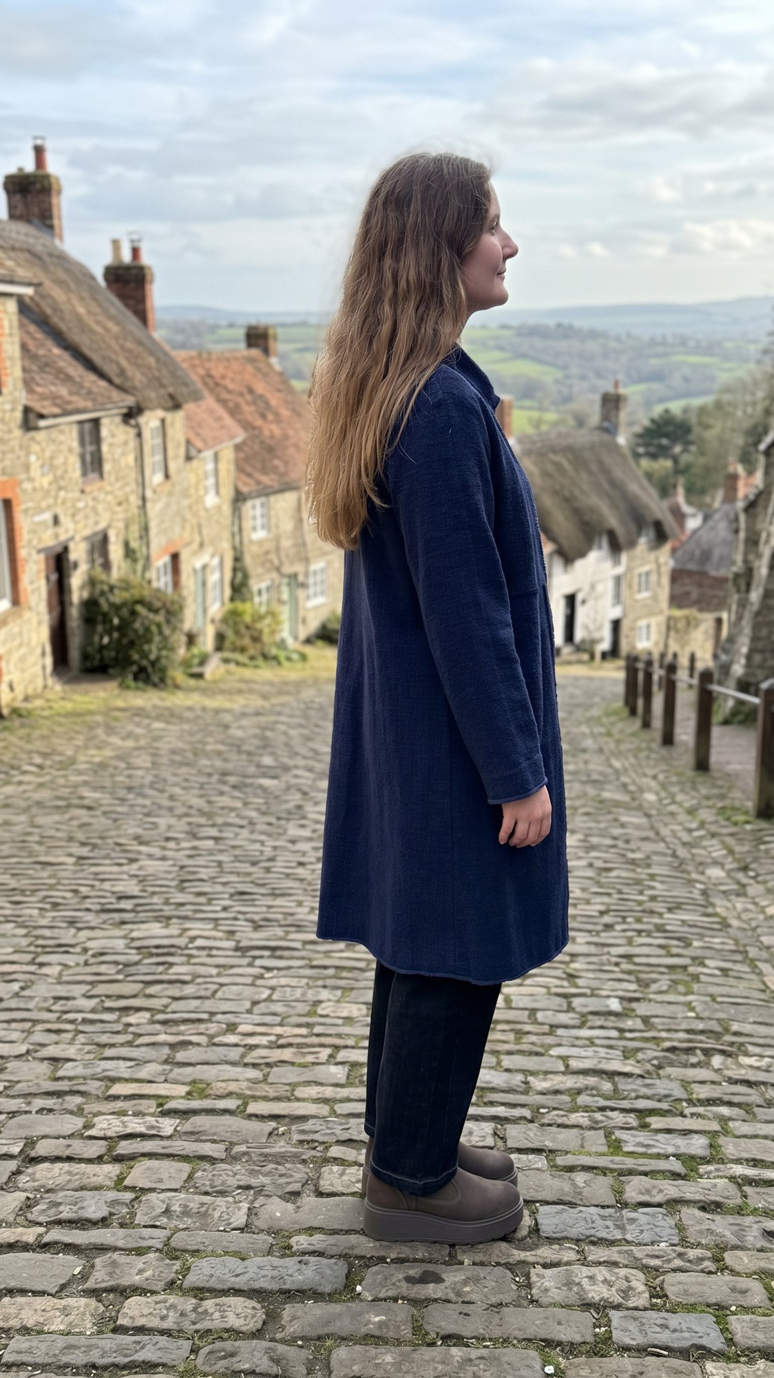 GR Nature Sabine 2 Coat - Navy