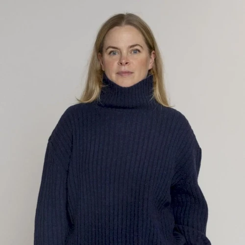 Muse Wear Port Sweater Eco Wool - Navy