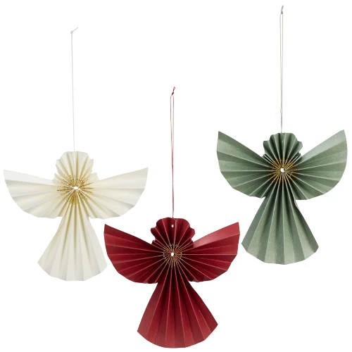 Madam Stoltz Hanging Paper Angel