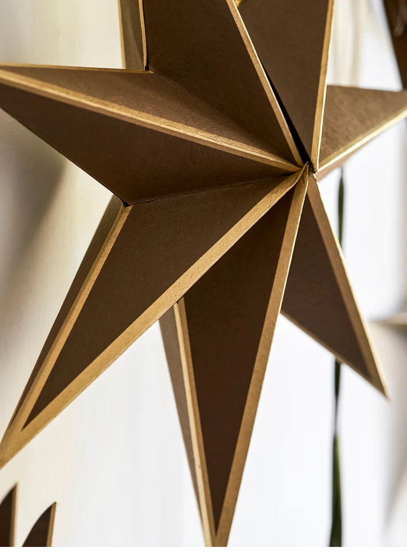 Garden Trading Cocoa & Gold Maddox Christmas Star
