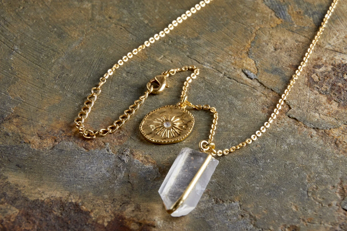 Nkuku Patther Necklace - Gold - One Size