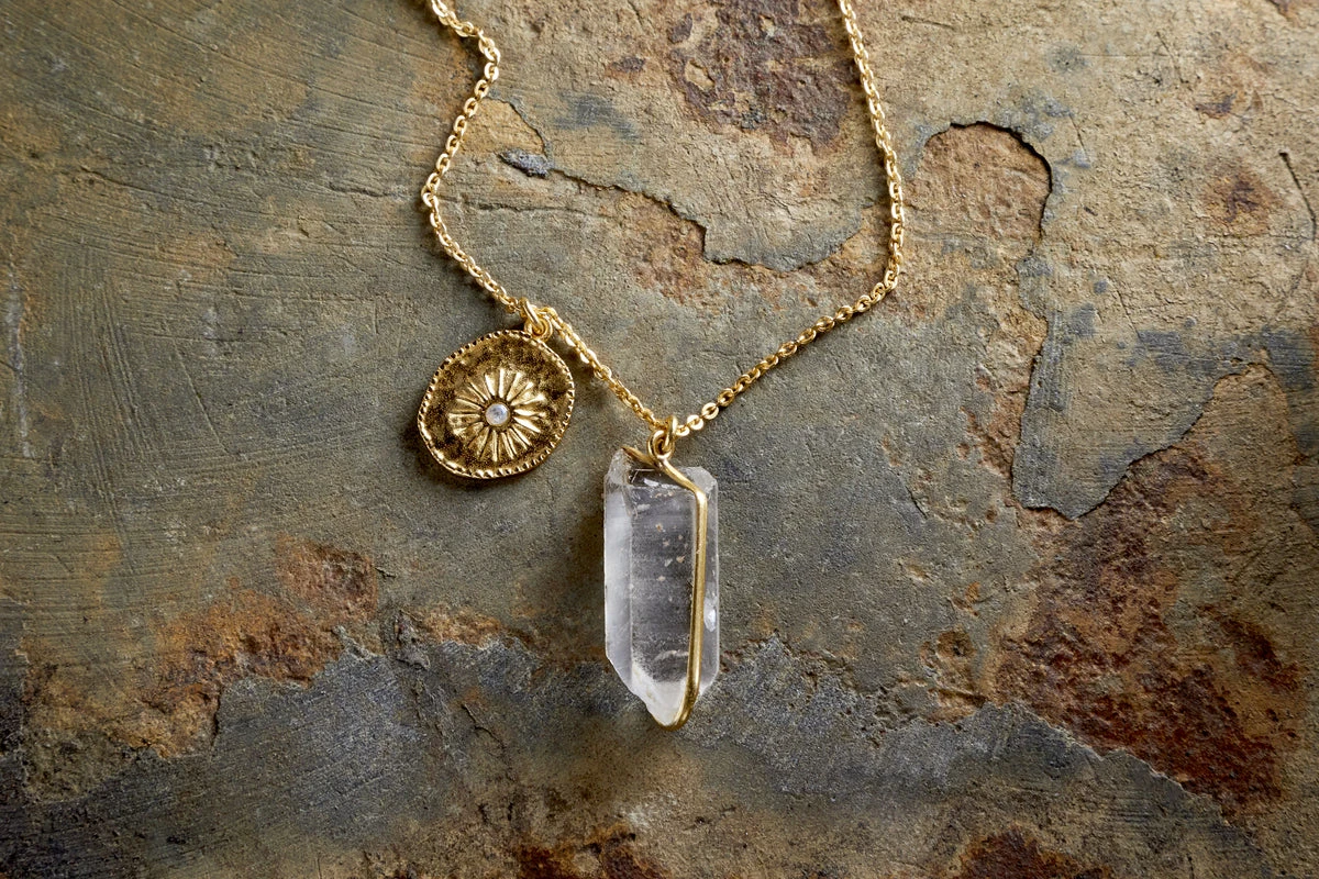 Nkuku Patther Necklace - Gold - One Size