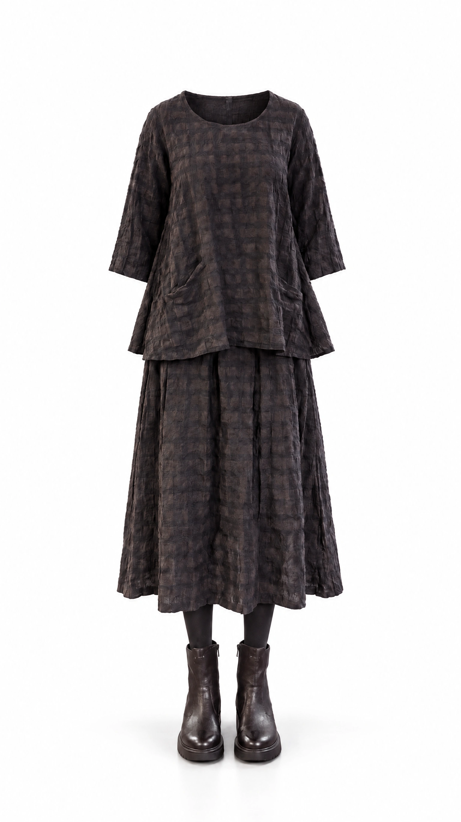 Thing Structure Skirt - Cola Check