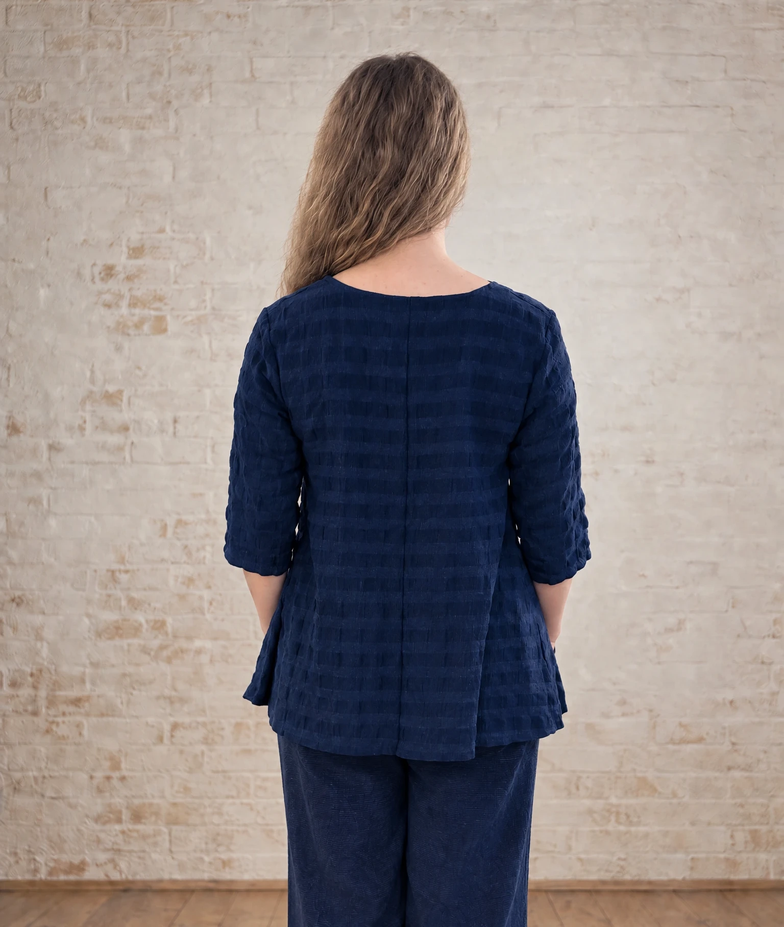 Thing Structure Top - Navy