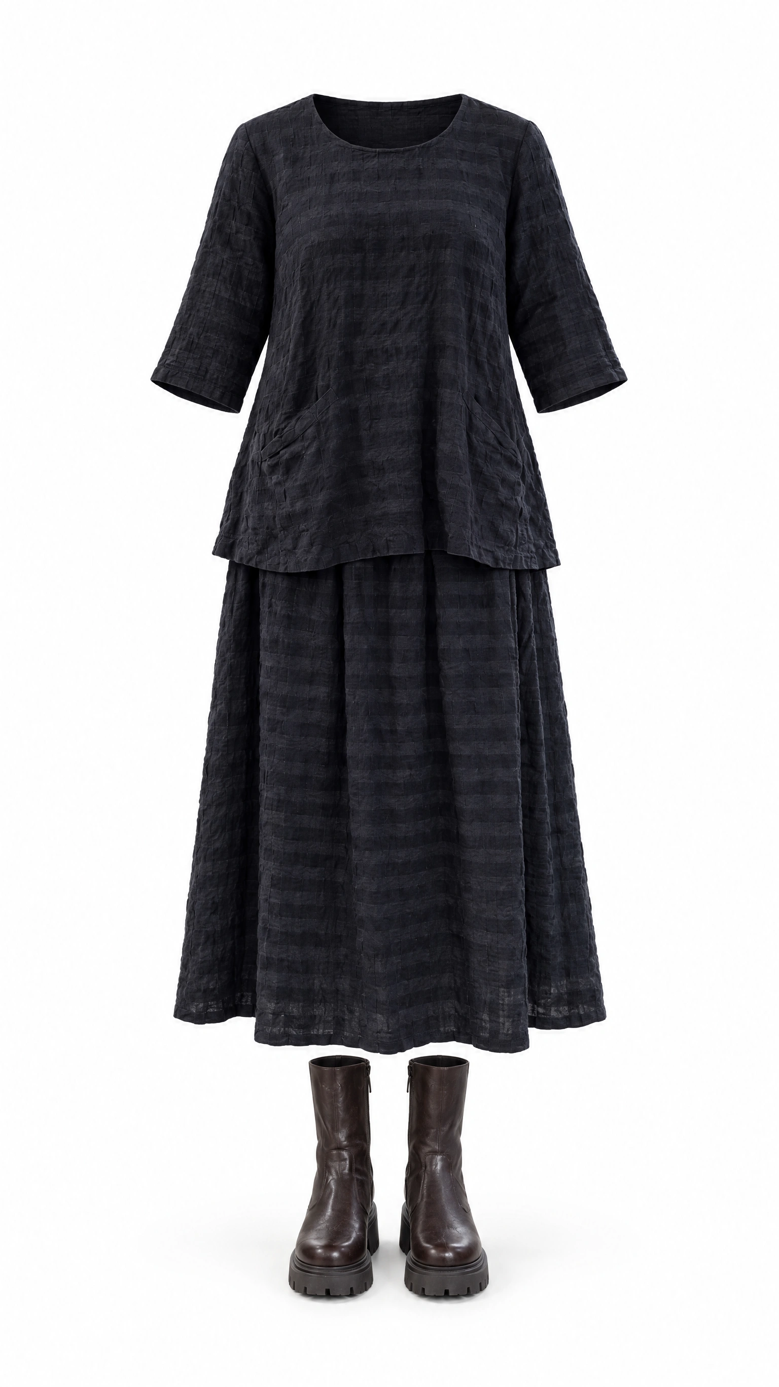 Thing Structure Top - Navy