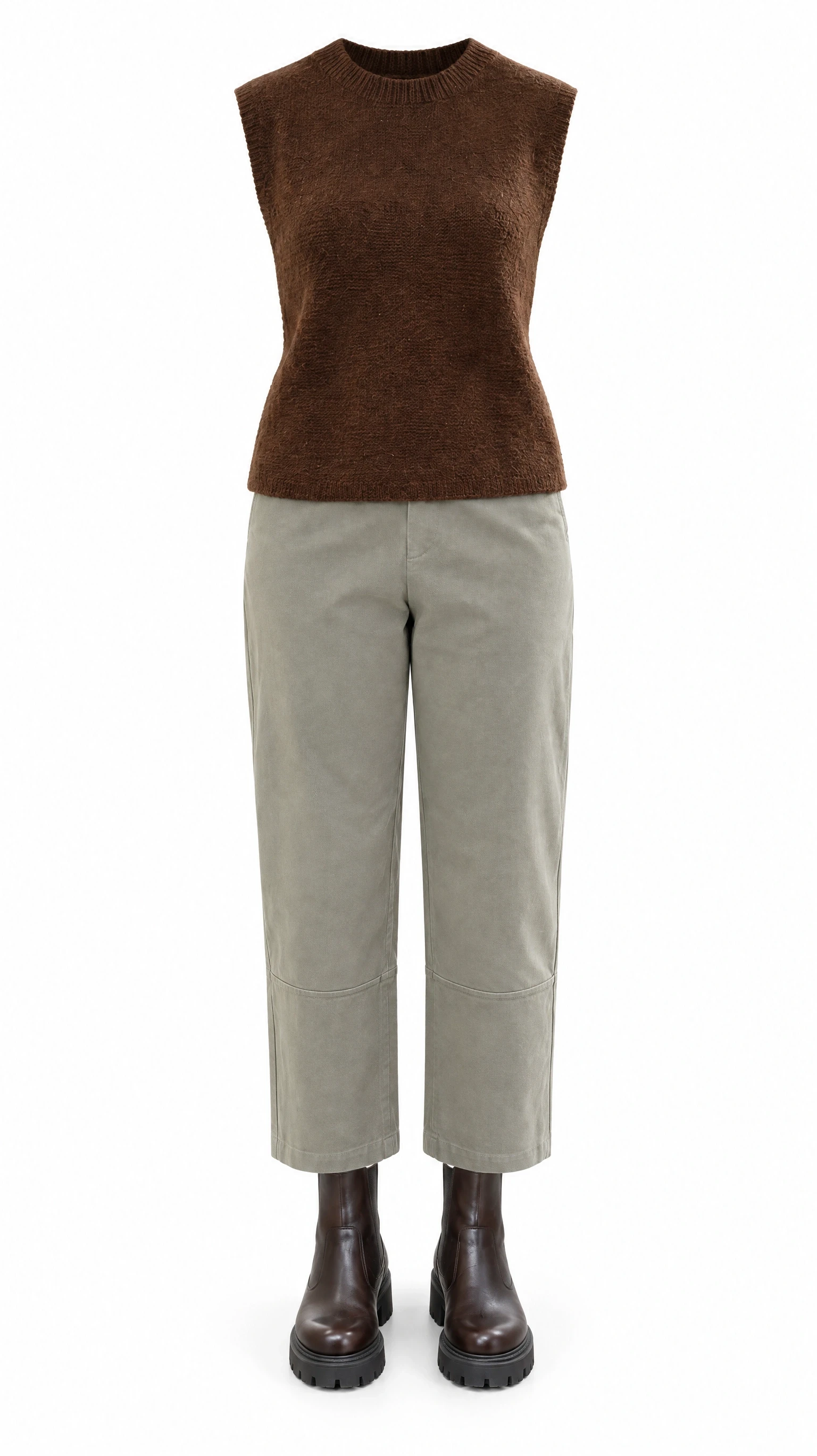 Top Indi & Cold, Trousers Neirami, Boots NeroGiardini