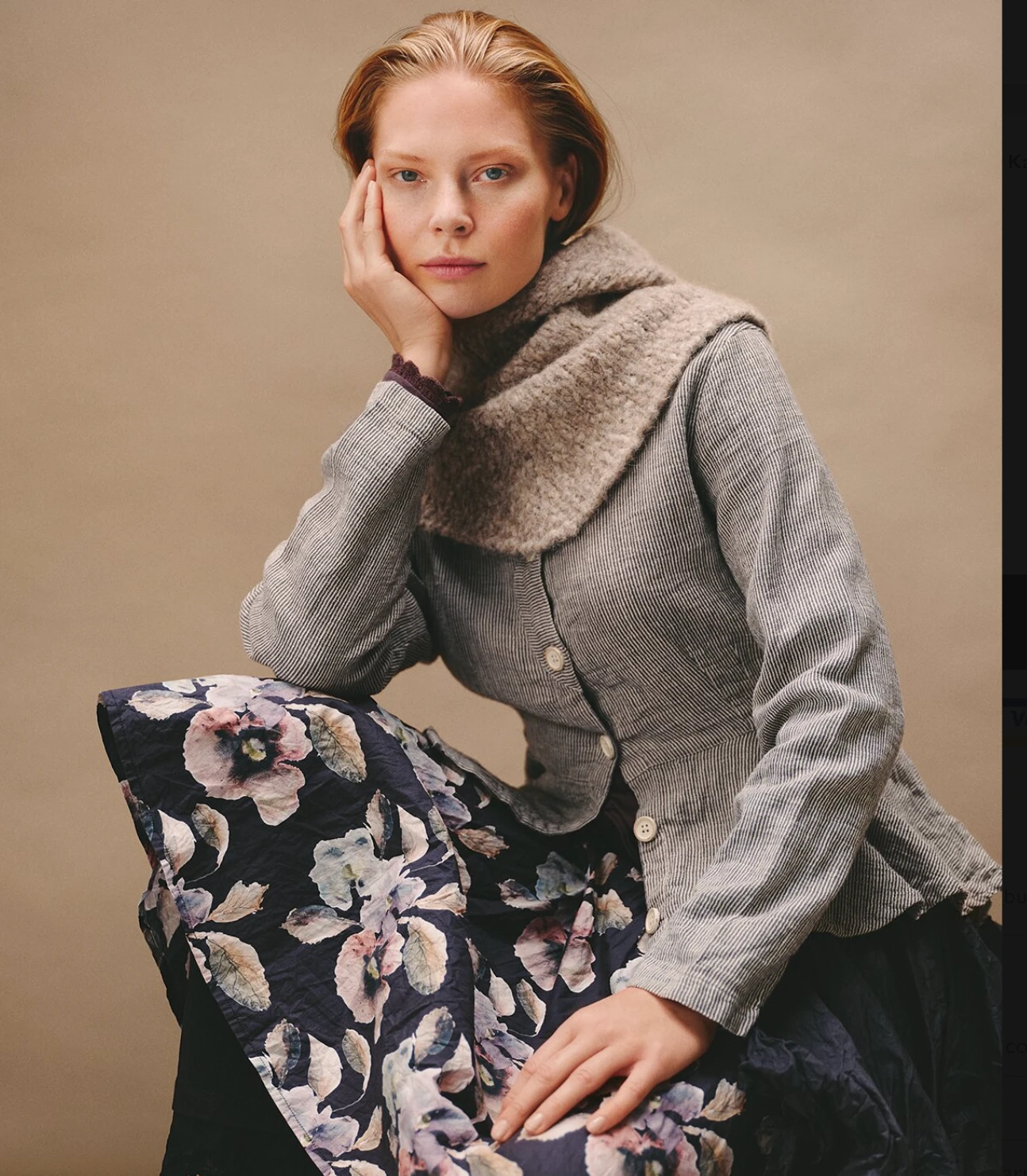 Ewa I Walla Kajsa Jacket - stripe