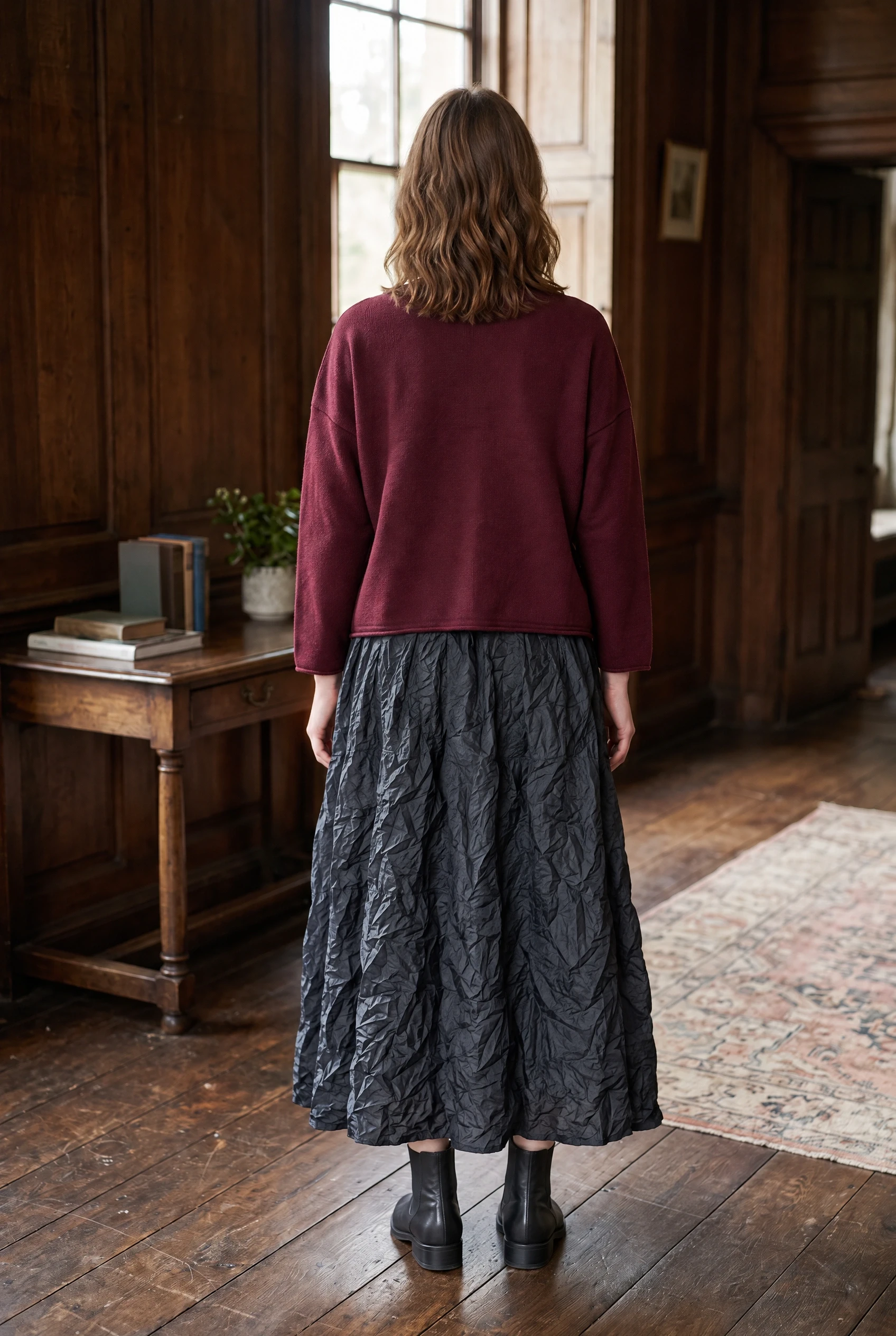 Ochre Knitwear Rina Jumper - Burgundy