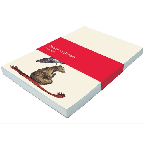 Roger La Borde Flying Bear Note Pad