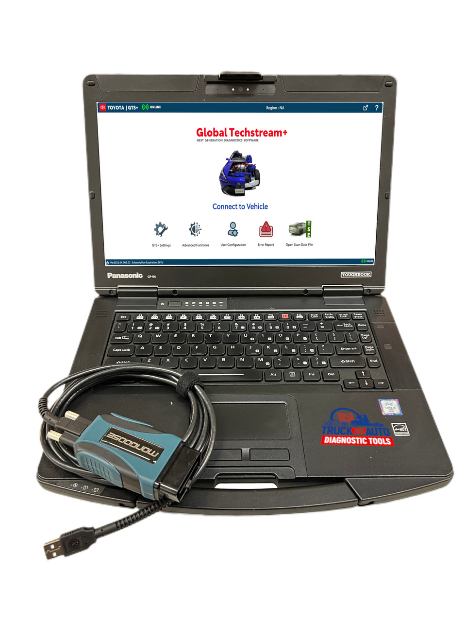 最新版トヨタTechstream テックストリーム診断機 配線付き 最新版テックストリーム GTS 診断 最新版トヨタTechstream テックストリーム診断機 配線付き