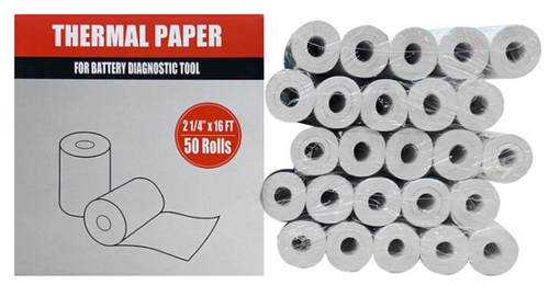 US Autel BTPAPER50   Replacement Printer Thermal Paper Rolls   50 Rolls