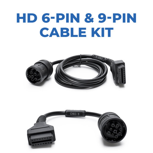 Heavy Duty Cable Kit 6 Pin & 9 Pin