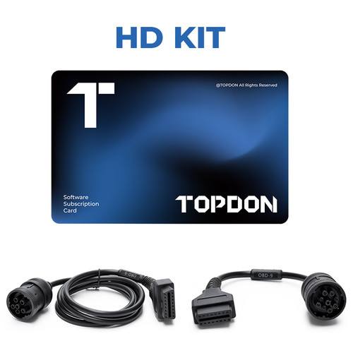 TopDon Phoenix Max/Smart One-Year HD Update/Add, HD Cable Kit