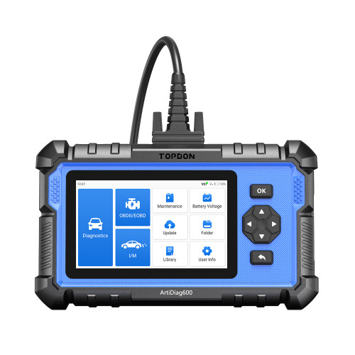 5" Scan Tool - PCM/TCM/ABS/SRS Lifetime Updates 8 Ser Func