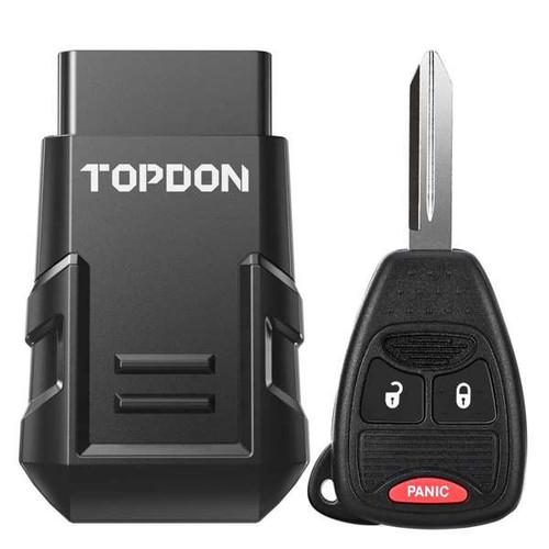 Witness the TopDon TopKey FCA in action as it effortlessly programs keys for Fiat Chrysler Automobiles (FCA) vehicles. Designed to streamline key programming tasks, this advanced tool ensures precise and reliable results with every use. Trust the TopKey FCA to enhance your workflow and deliver superior performance.