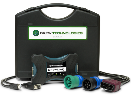 This versatile device supports Medium Duty, Some OBDII, and Heavy-Duty vehicles, including off-highway, automotive, military, agricultural, and industrial-stationary equipment, all in one compact device