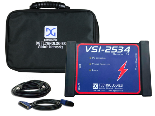 DG Technologies VSI-2534 Reprogramming and Diagnostics Kit J2534