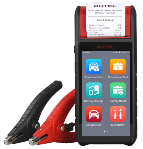 Autel MaxiBAS BT608 touchscreen Battery & Electrical System analyzer