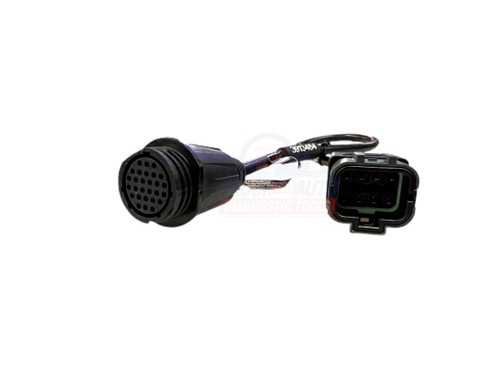 This genuine Hitachi diagnostic cable is used to connect a Texa diagnostic tool to Isuzu engines with an 8-pin diagnostic port. The cable is easy to use and provides a reliable connection, making it ideal for troubleshooting and repairing Isuzu engines.